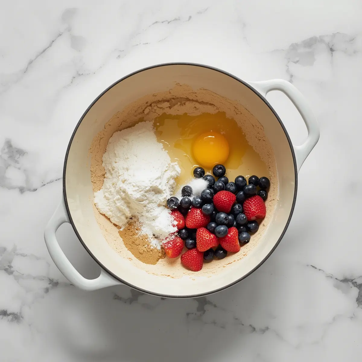 Cooking instructions for 4th july fruit tart family