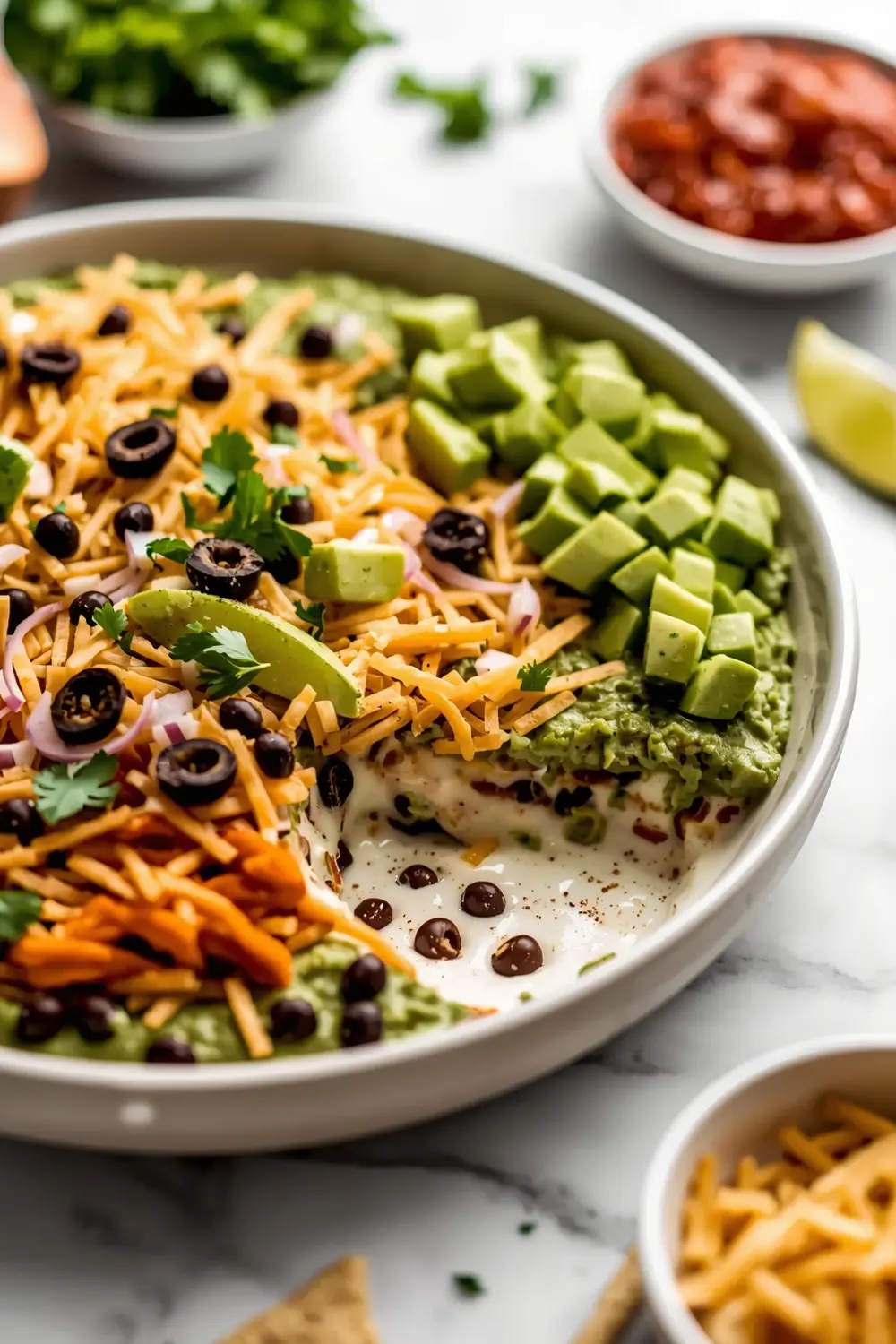7 layer dip family easy