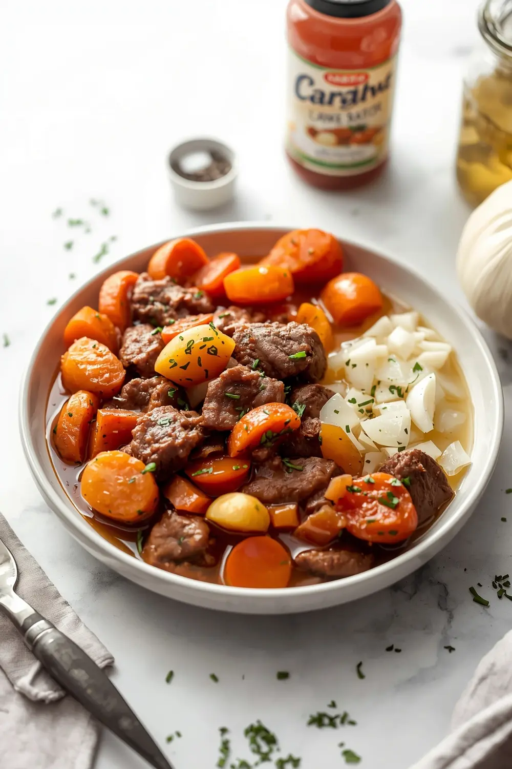 beef stew slow cooker fall family