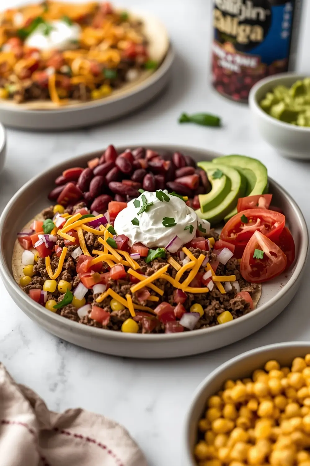 beef taco bar family easy