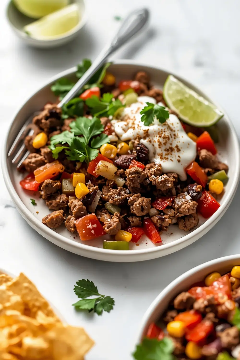 beef taco skillet