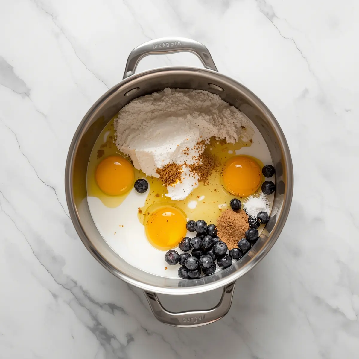 Cooking instructions for blueberry lemon poke cake family