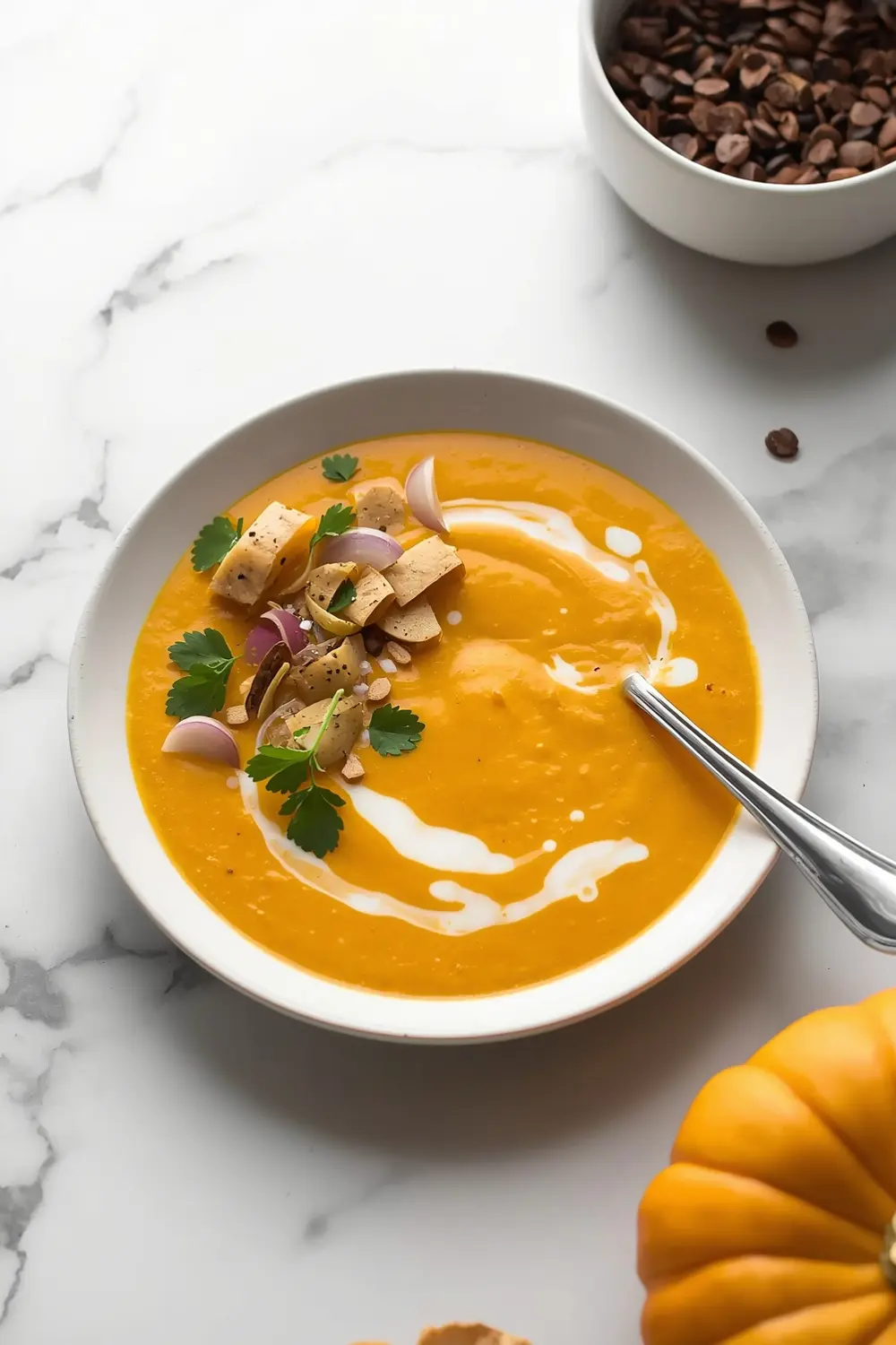 butternut squash soup fall family
