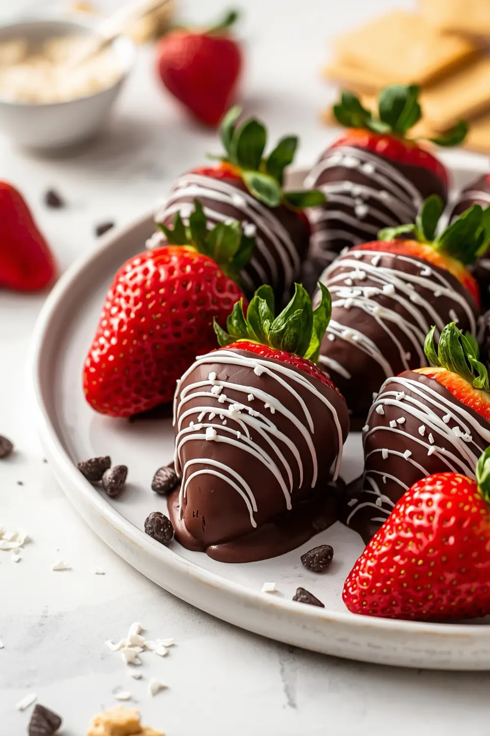 chocolate covered strawberries family