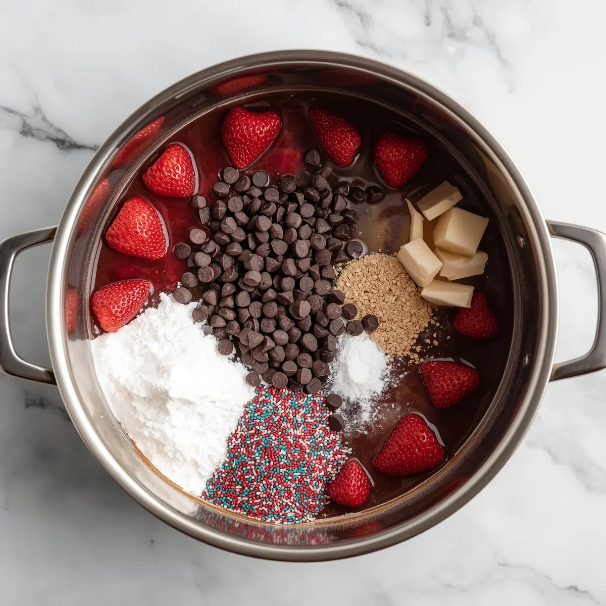 Cooking instructions for chocolate covered strawberries family