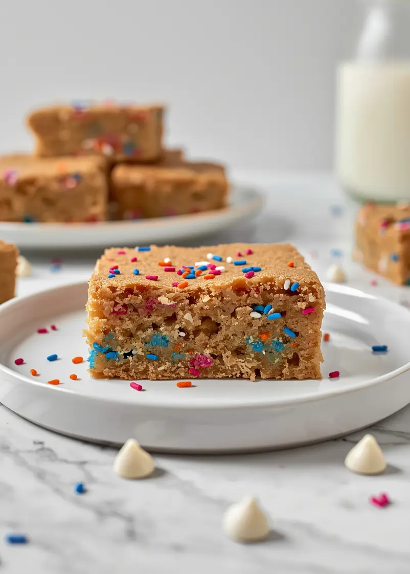 confetti blondies family 4th july ready to serve