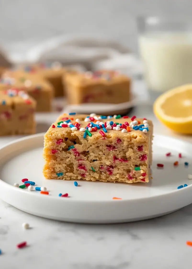 confetti blondies family 4th july ready to serve
