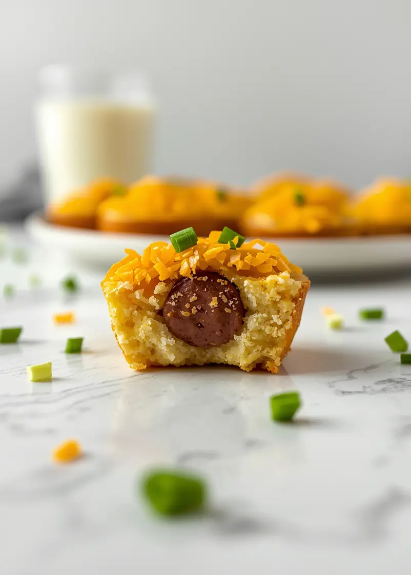 corn dog bites family kids ready to serve