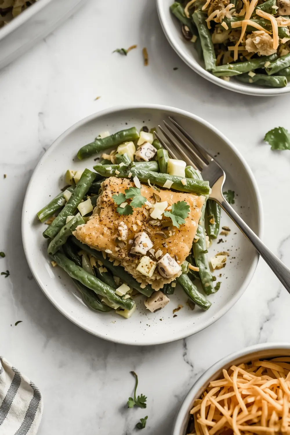 green bean casserole Thanksgiving easy