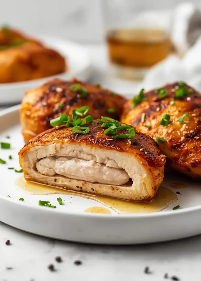 grilled chicken family easy BBQ ready to serve