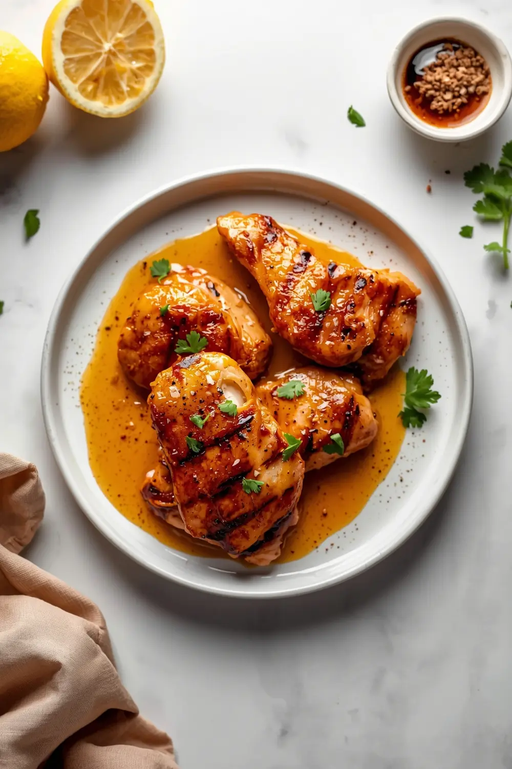 grilled chicken thigh marinade family