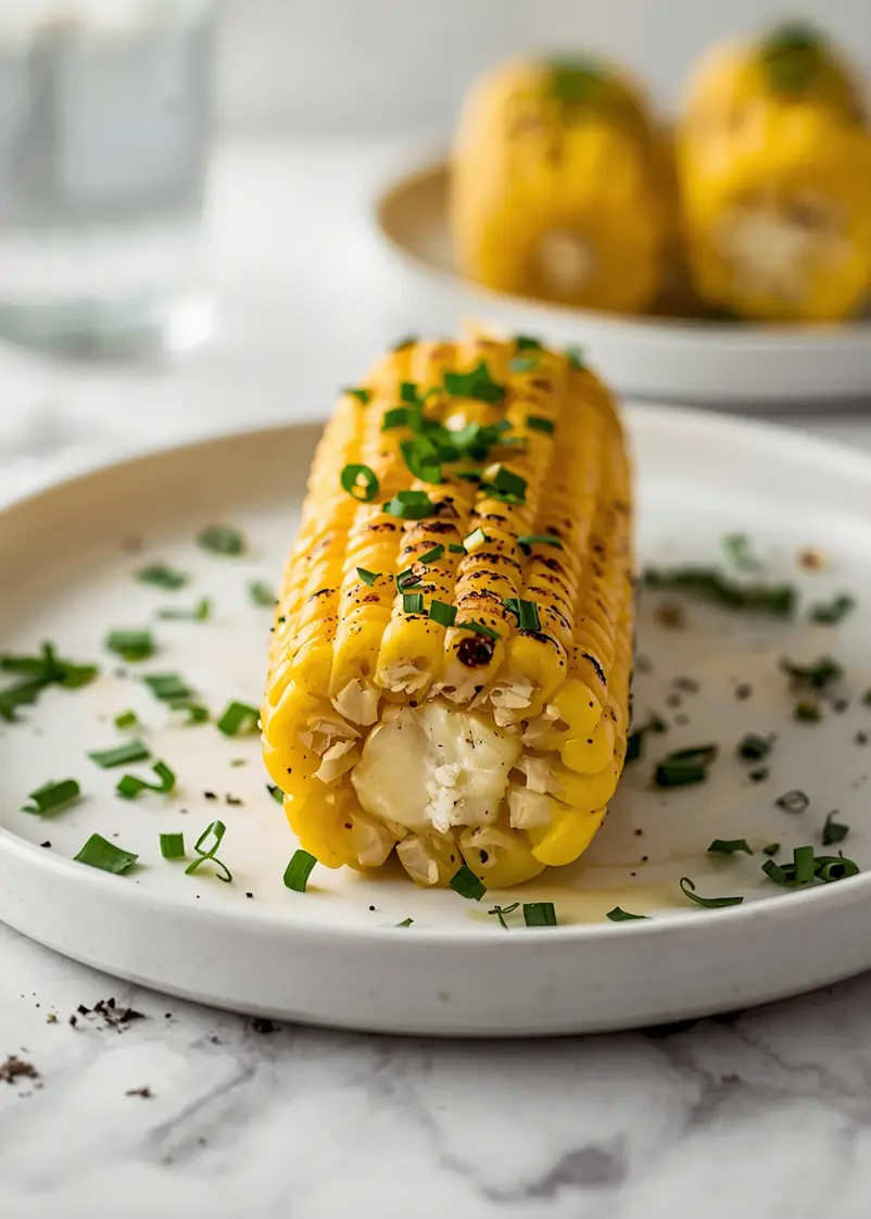 grilled corn family easy BBQ ready to serve