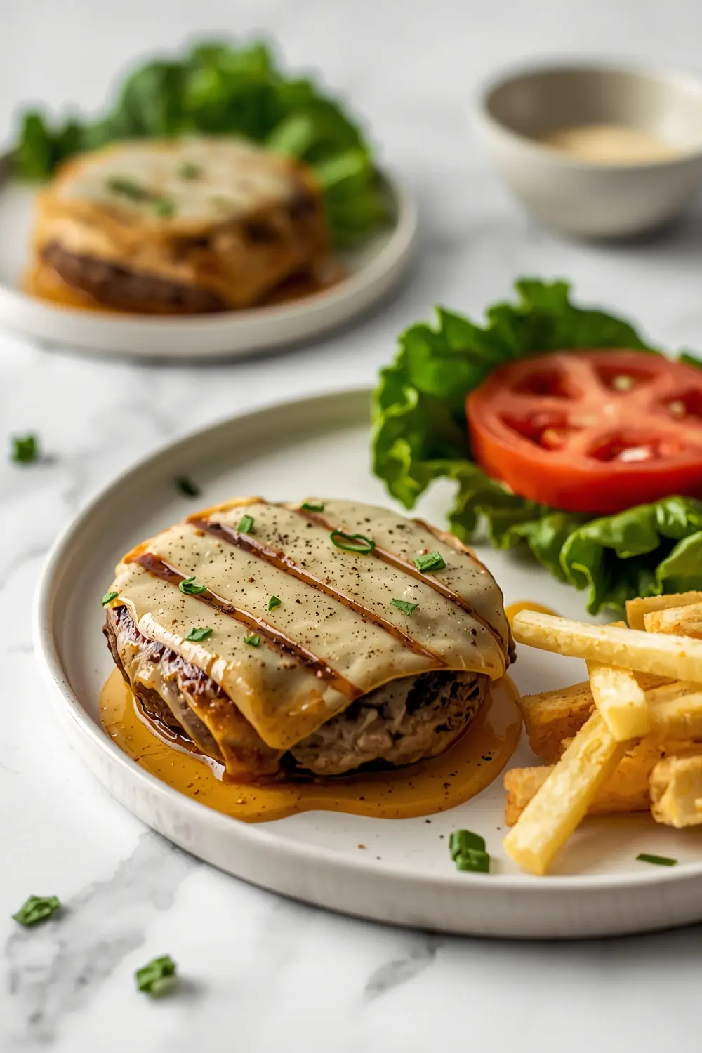 grilled portobello burger family