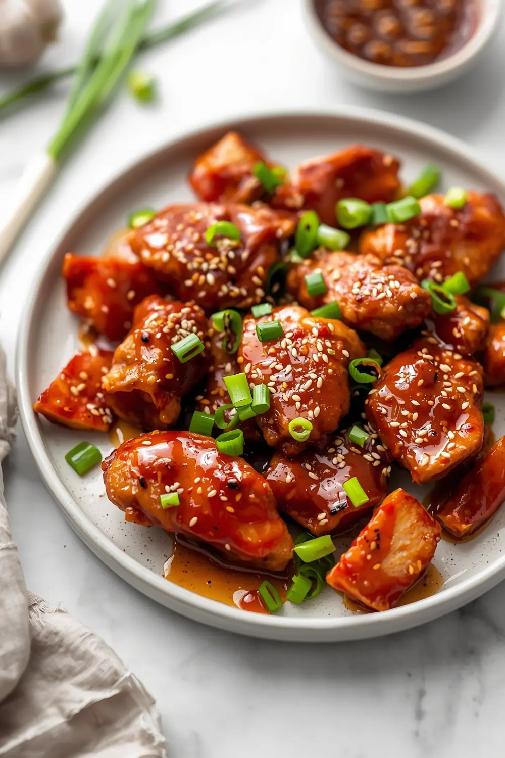 honey sriracha chicken family