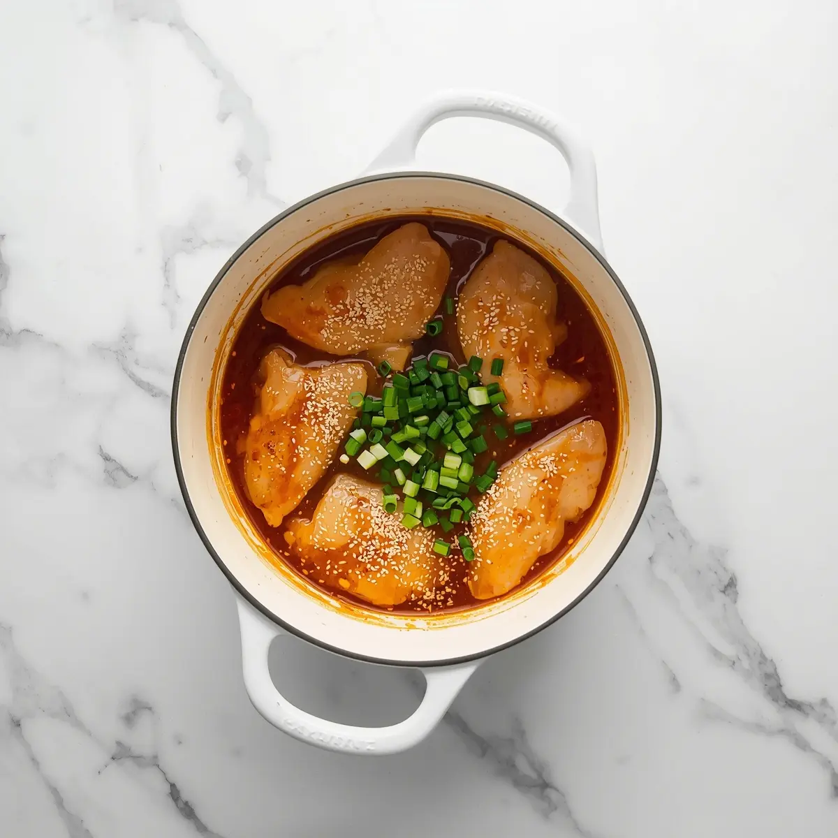 Cooking instructions for honey sriracha chicken family
