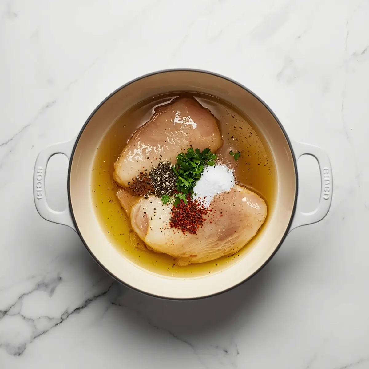Cooking instructions for lemon herb chicken skillet family