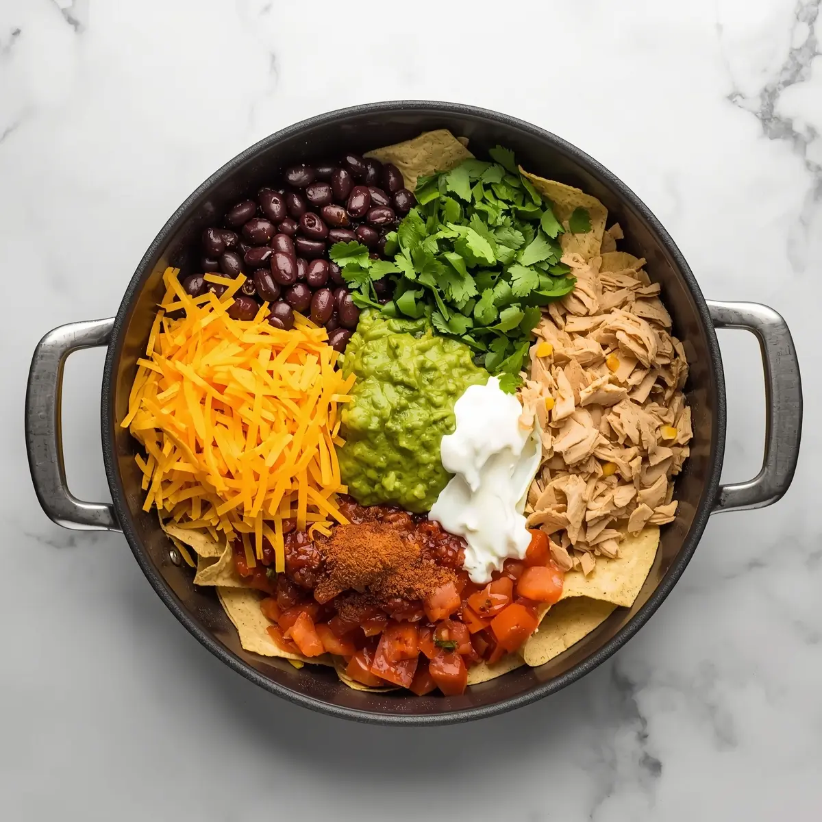 Cooking instructions for loaded nachos family 4th july