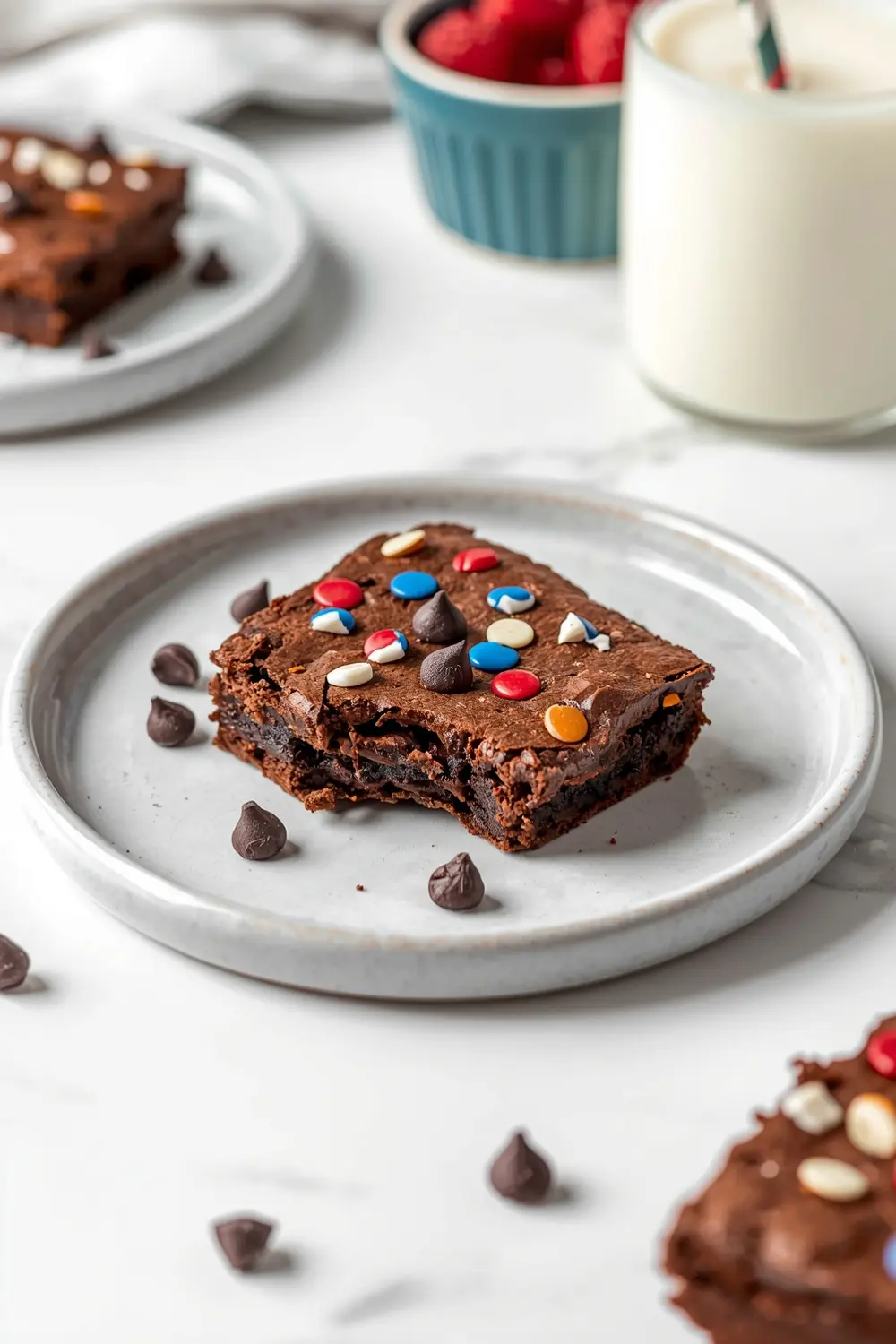 patriotic brownie bites family