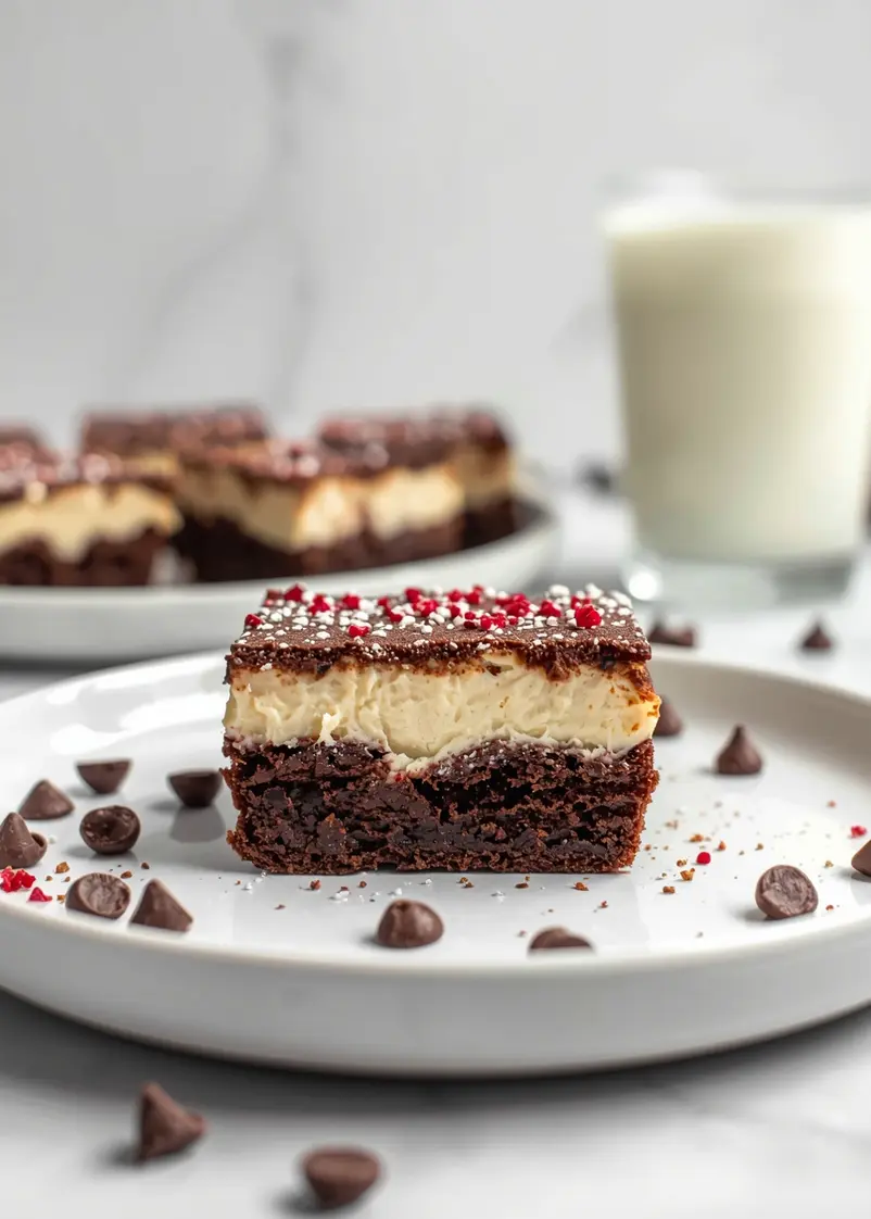 patriotic brownie bites family ready to serve