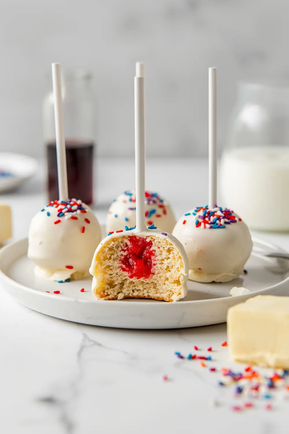 patriotic cake pops family kids