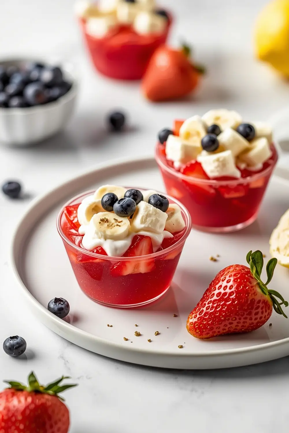 patriotic jello cups family