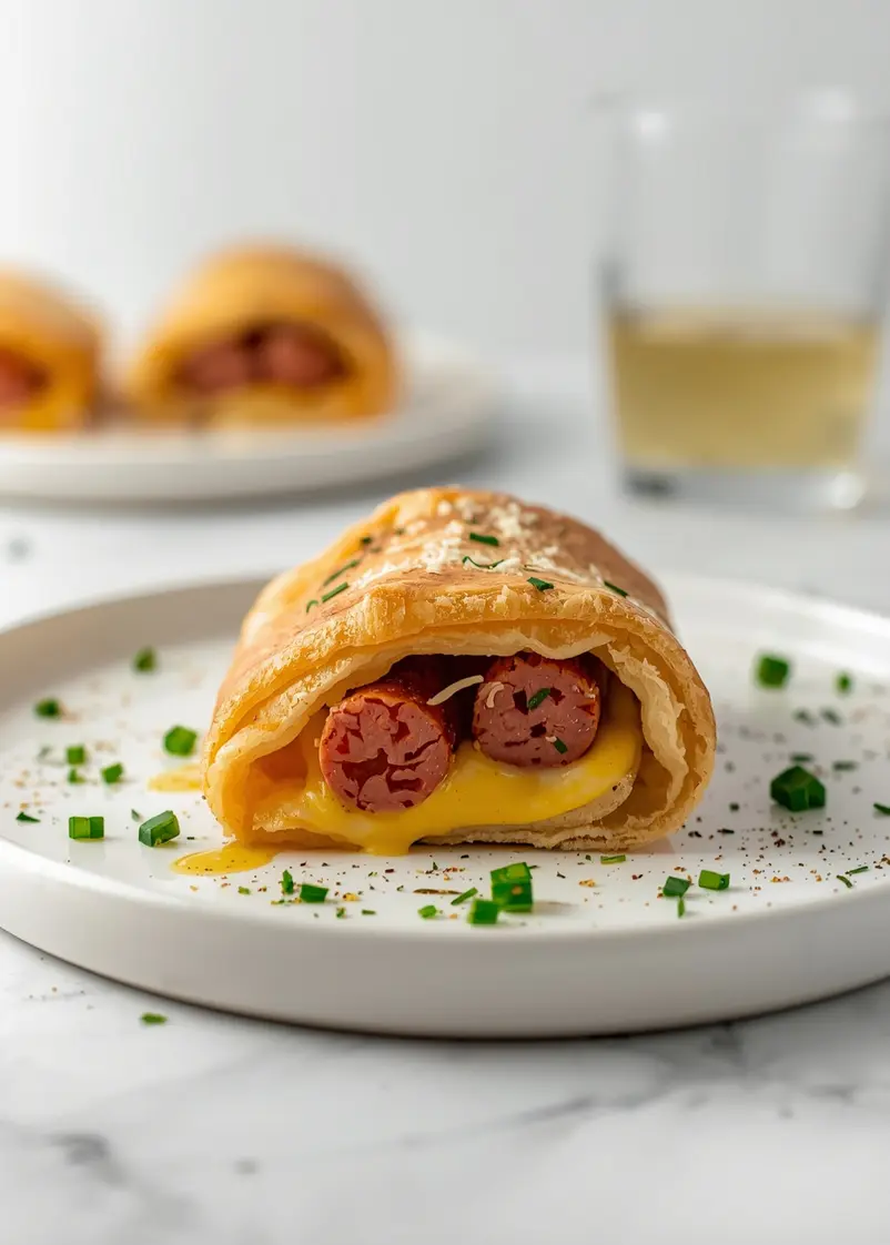 pigs in blanket family kids ready to serve