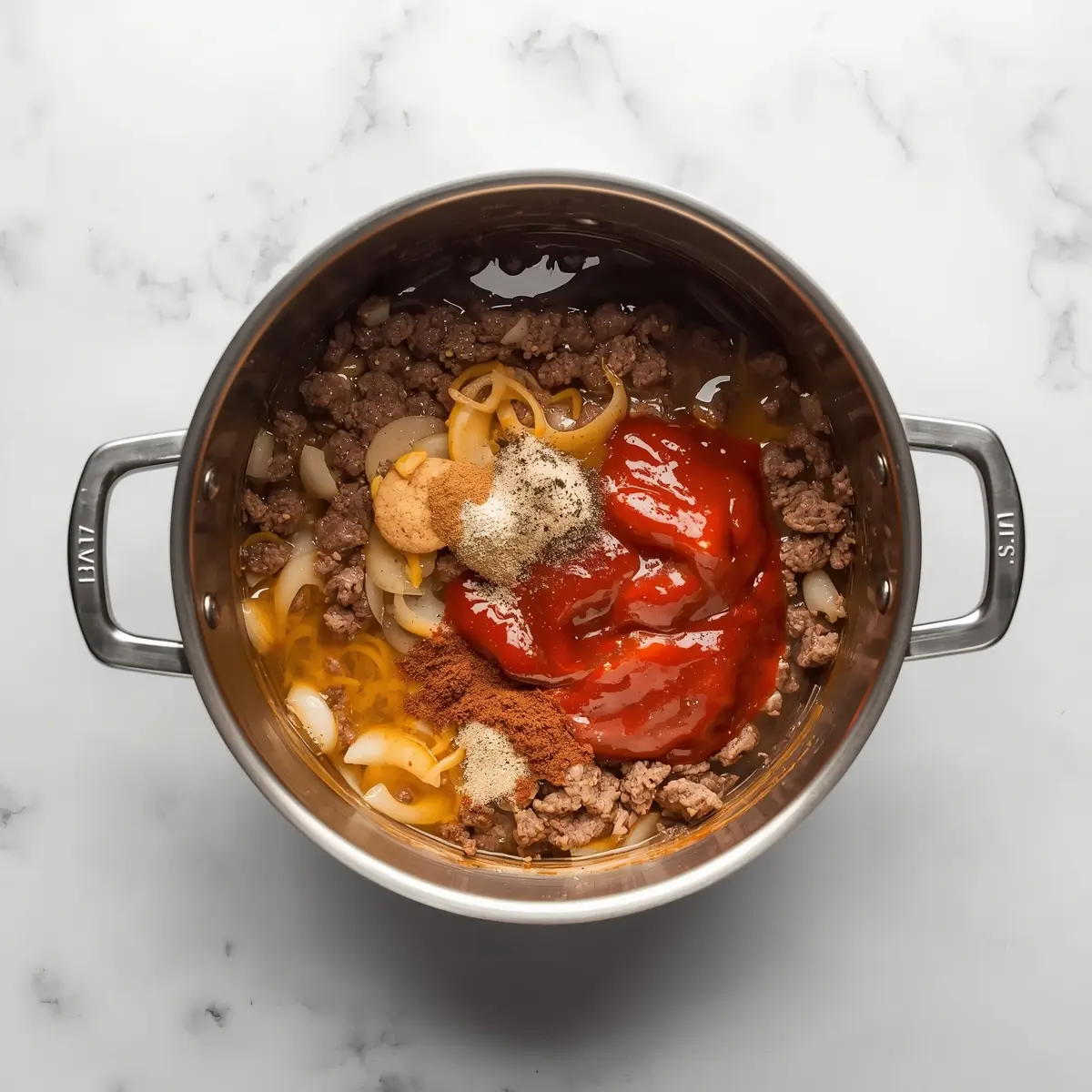 Cooking instructions for sloppy joe recipe