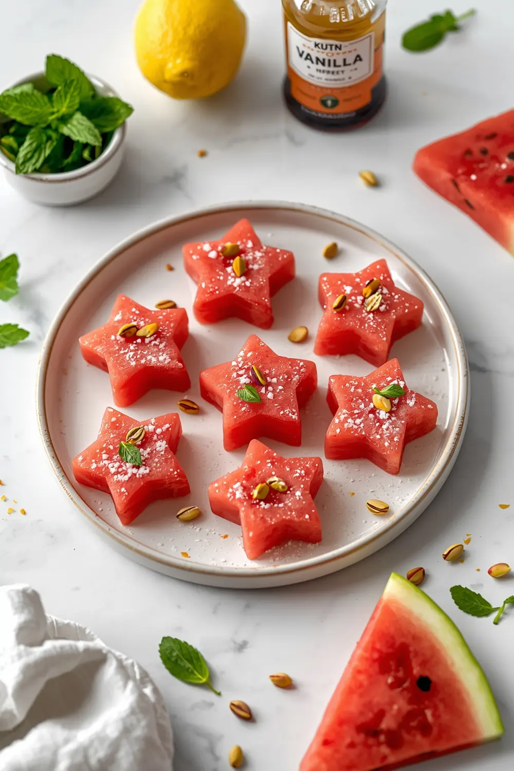 star watermelon skewers family kids
