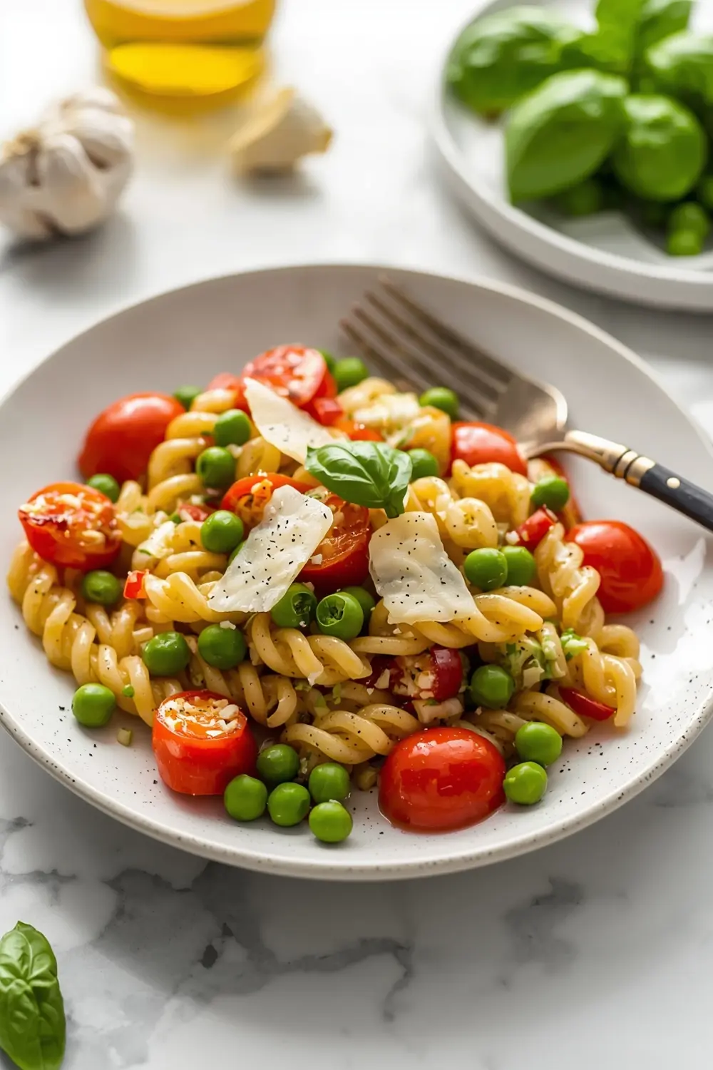 summer pasta primavera family