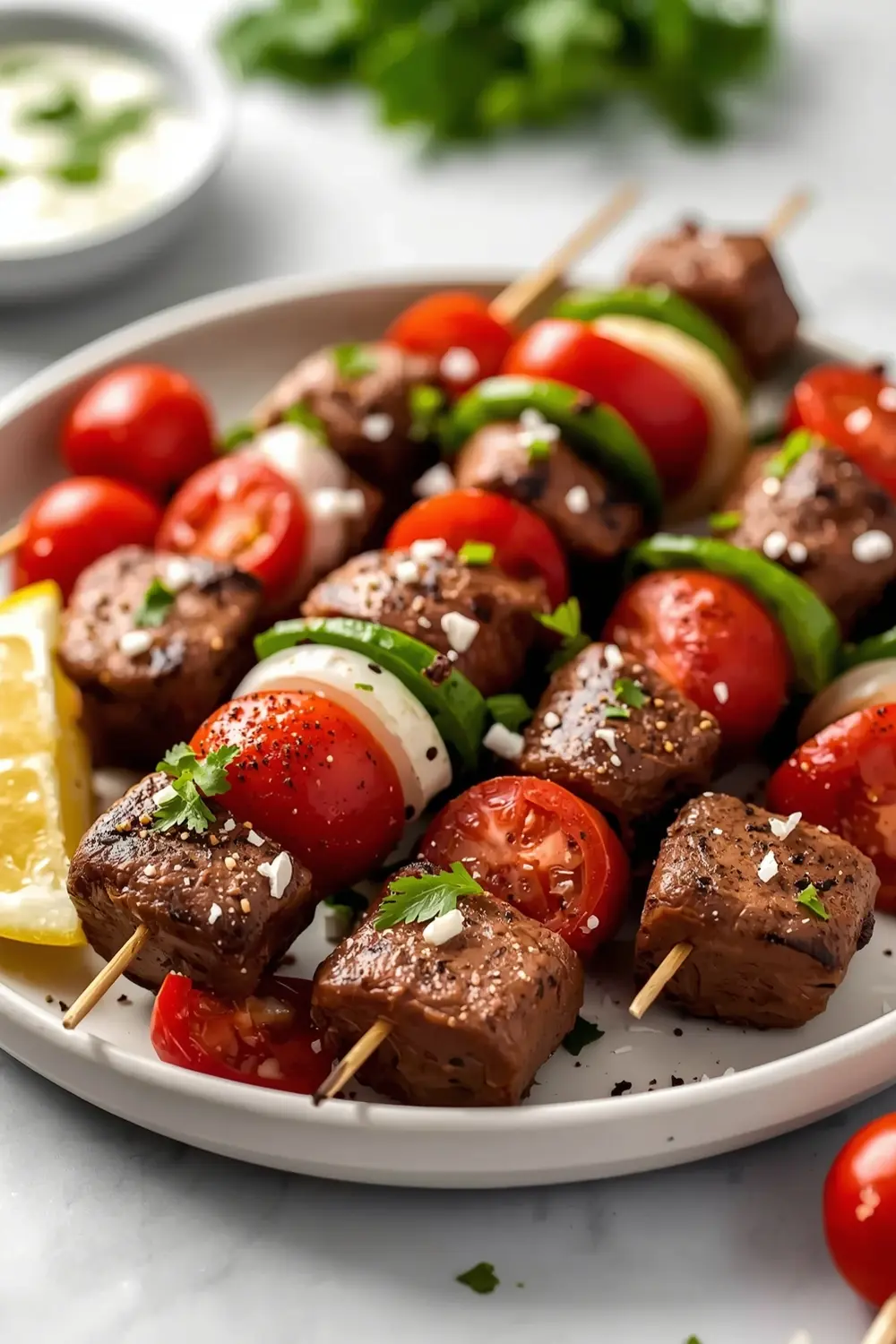 4th of july beef kabobs family