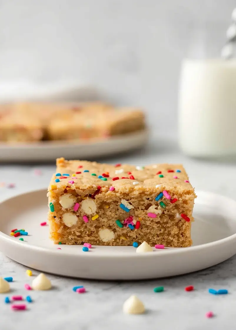 4th of july confetti blondies family ready to serve