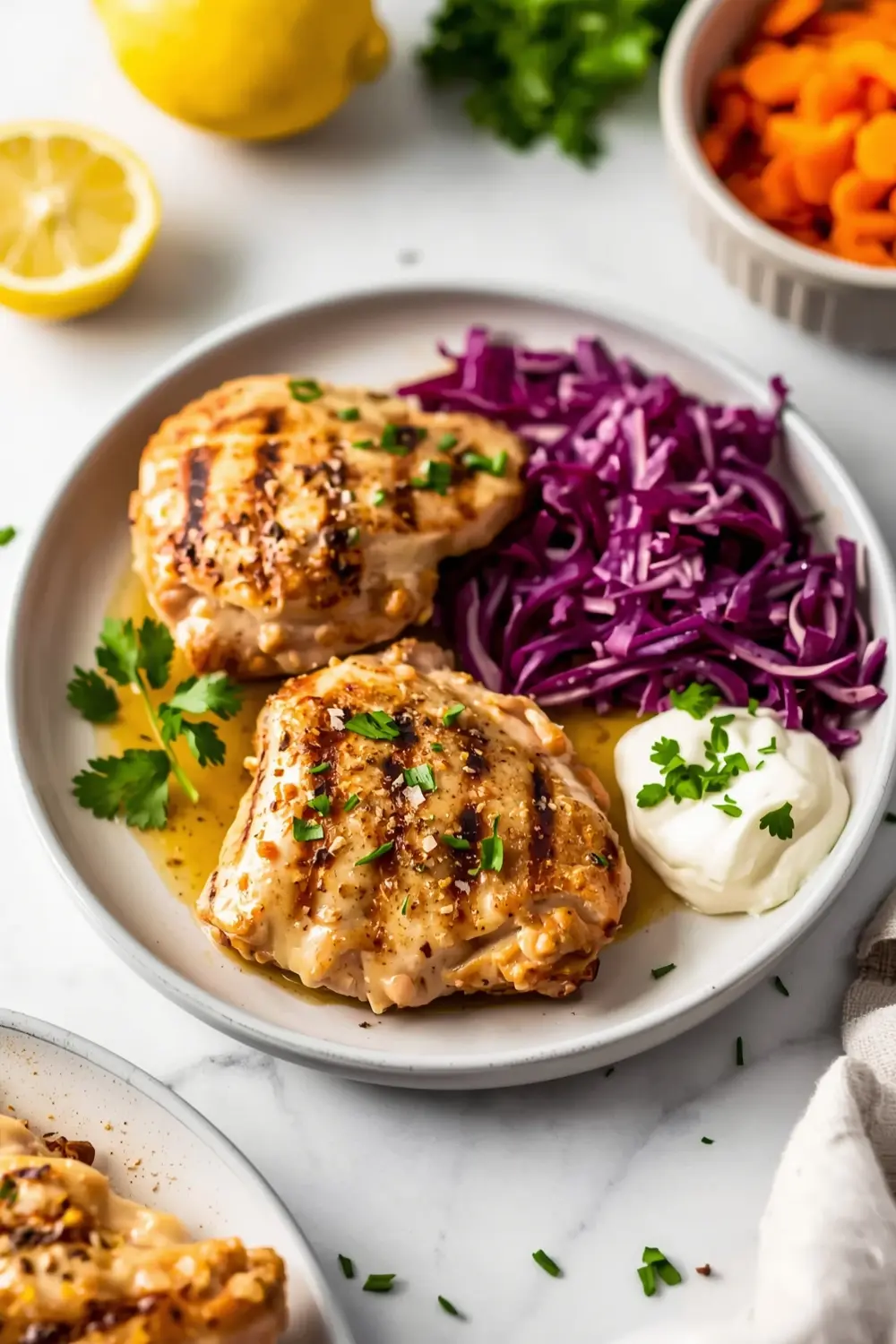 4th of july grilled chicken family