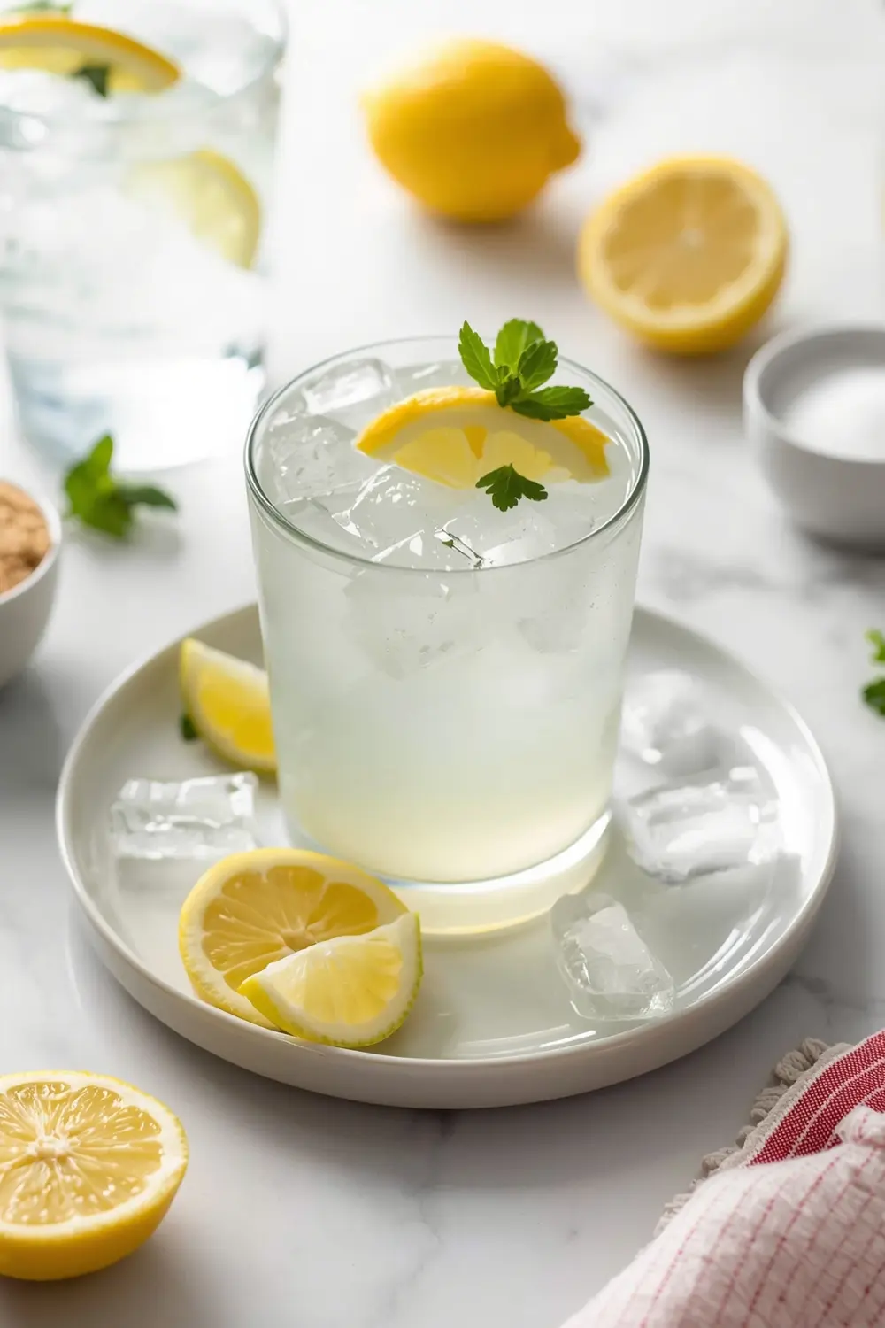 4th of july lemonade family