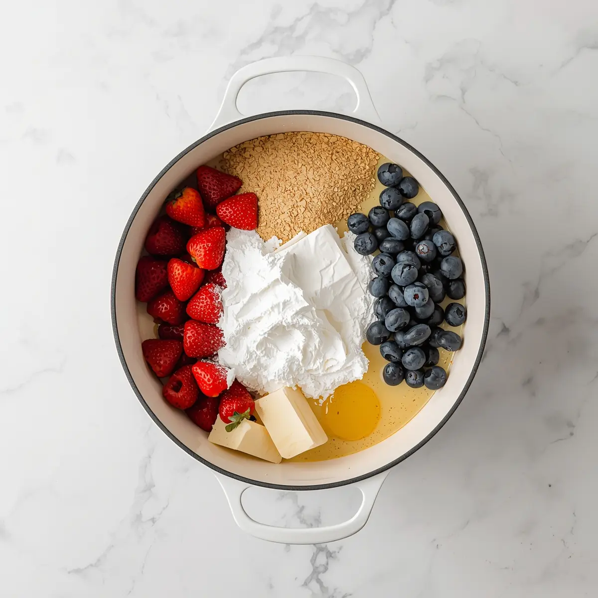 Cooking instructions for 4th of july no bake cheesecake family