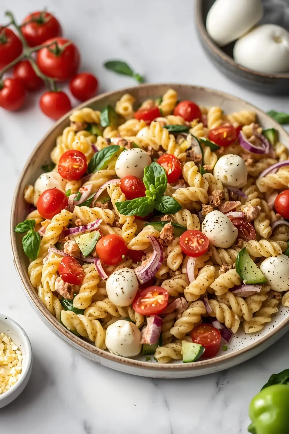 4th of july pasta salad family