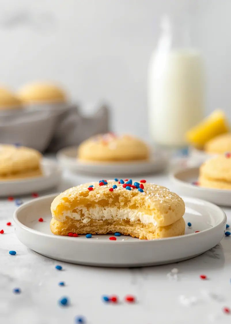 4th of july shortbread cookies family recipe ready to serve