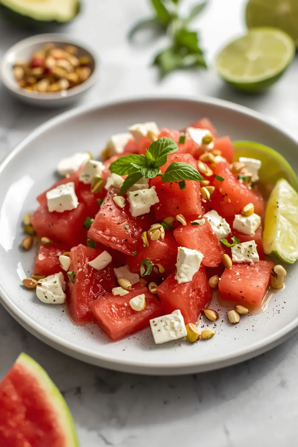 4th of july watermelon salad family