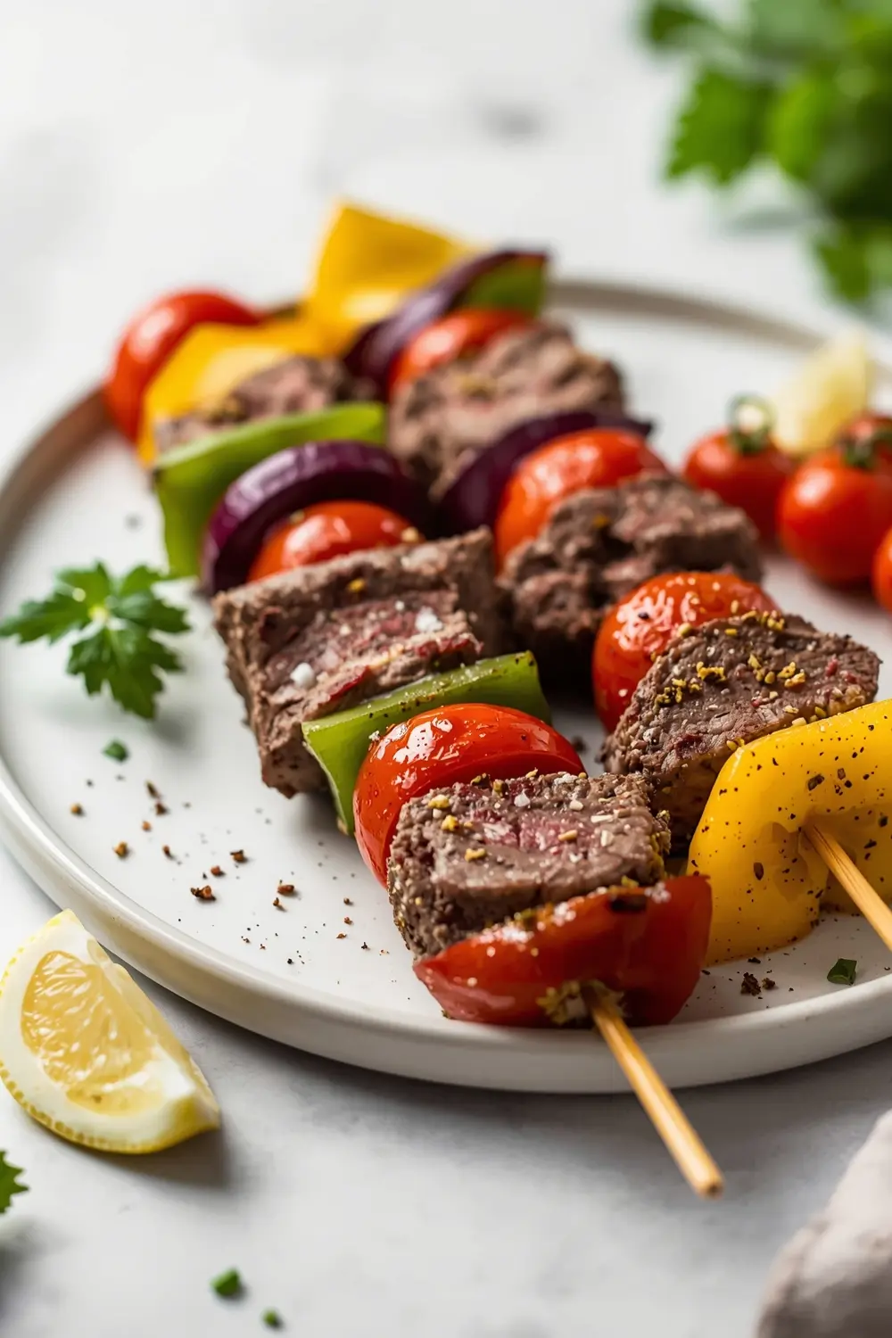beef kabobs family summer grilling