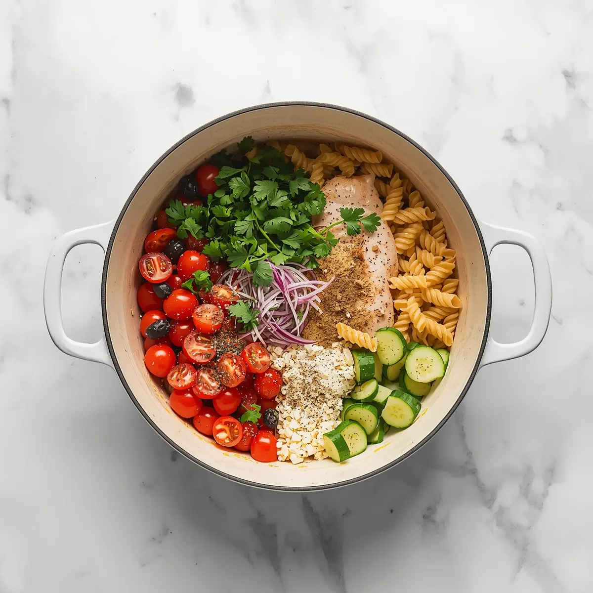 Cooking instructions for chicken pasta salad family summer