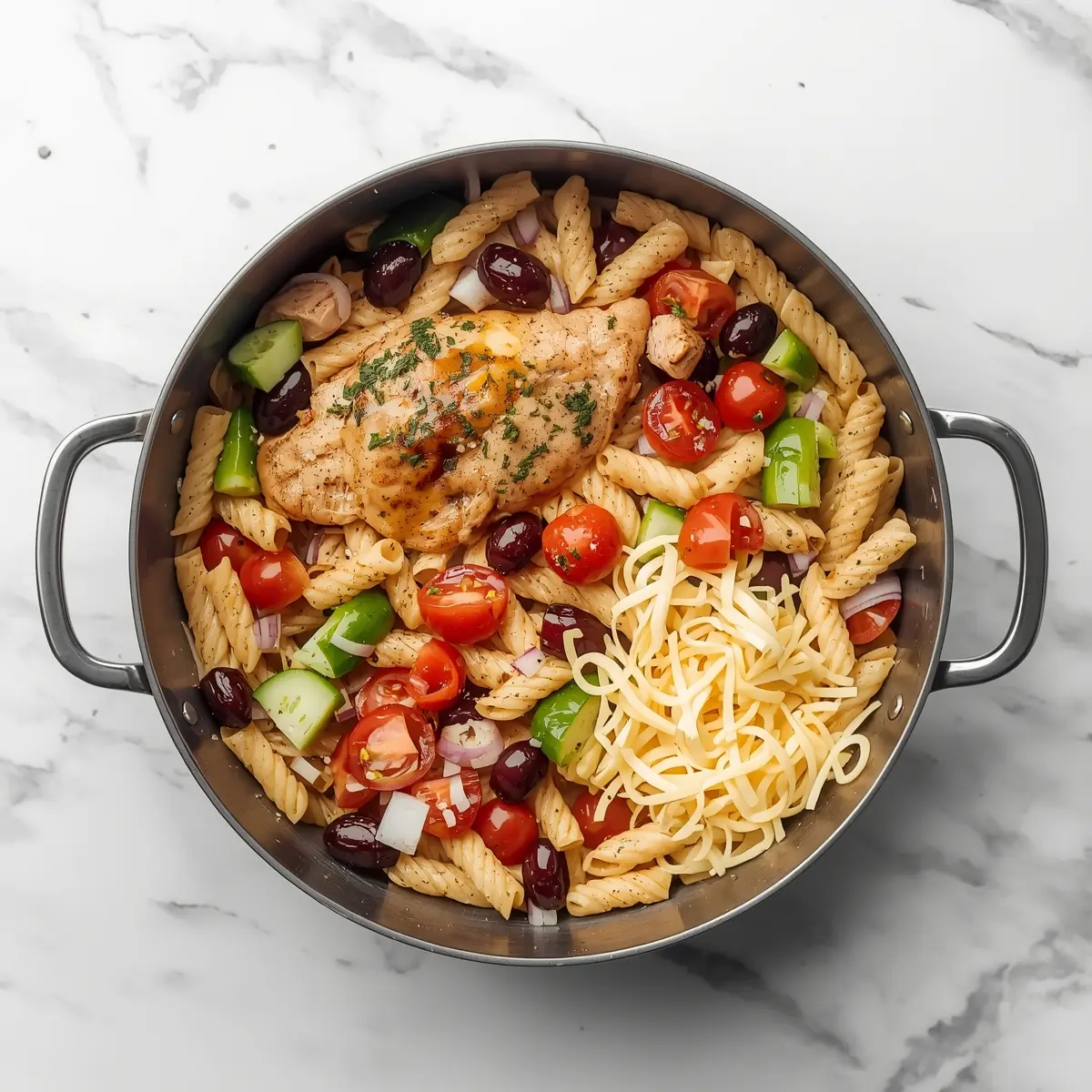 Cooking instructions for cold chicken pasta salad family summer
