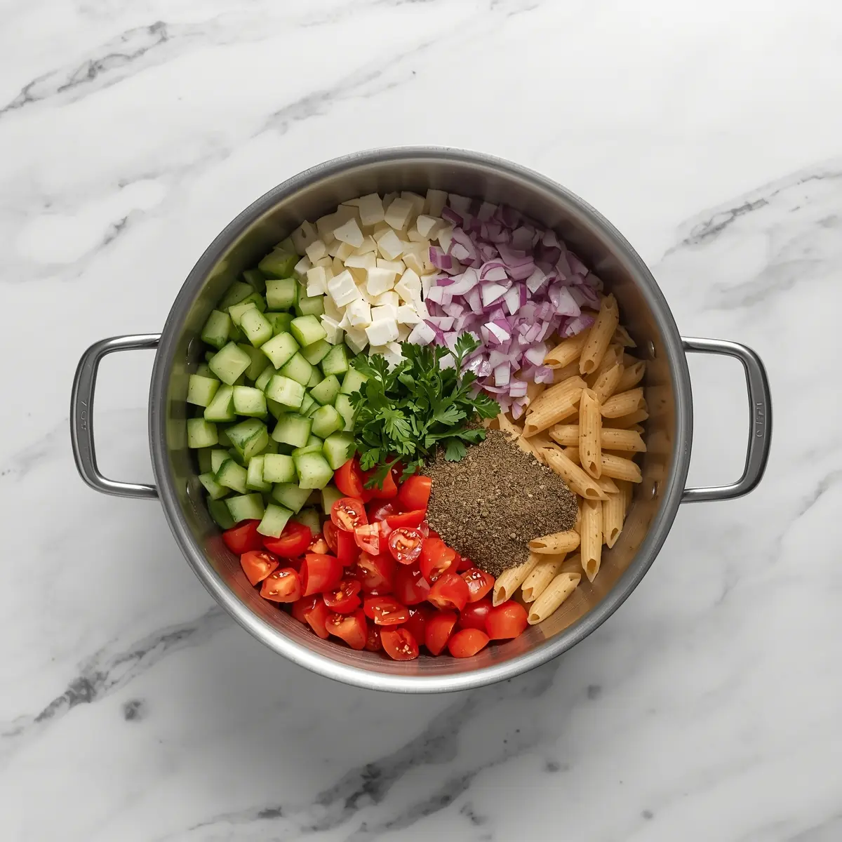 Cooking instructions for cold pasta salad family summer