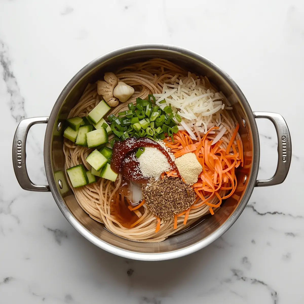 Cooking instructions for cold sesame noodles family summer