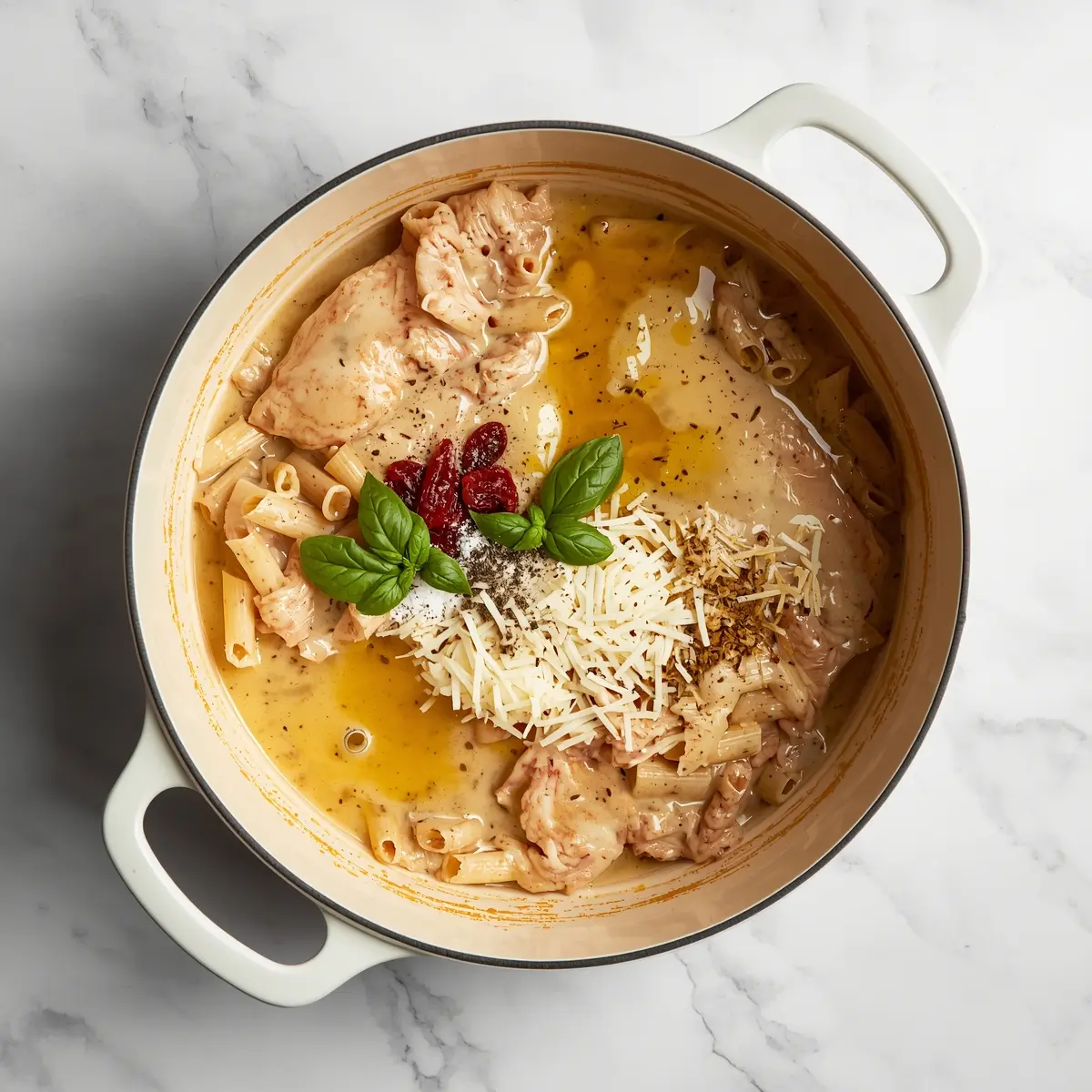 Cooking instructions for creamy tuscan pasta family summer