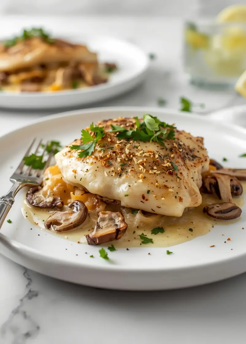 garlic butter chicken family summer ready to serve