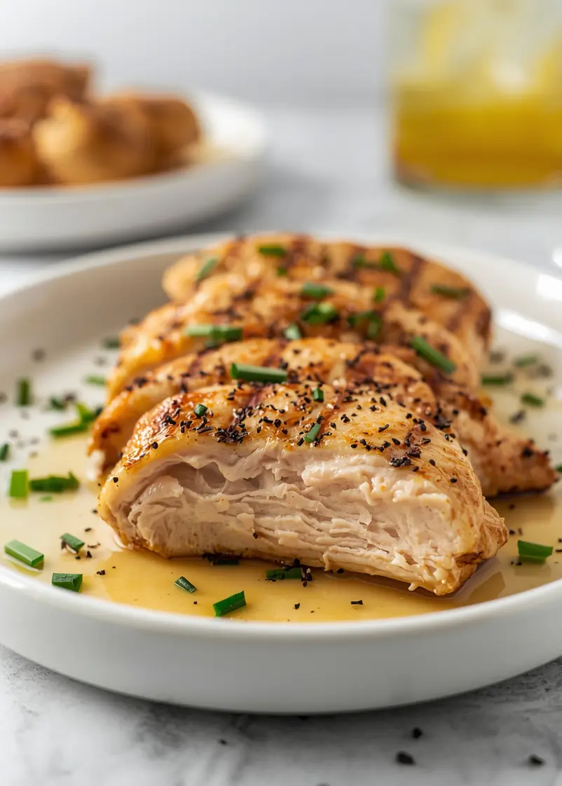 grilled chicken marinade family ready to serve