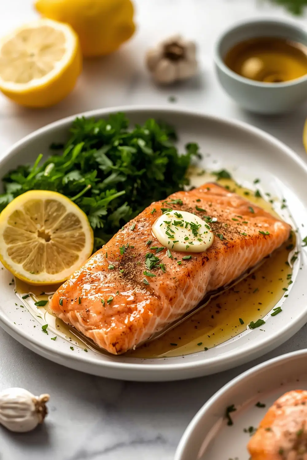 grilled salmon family summer