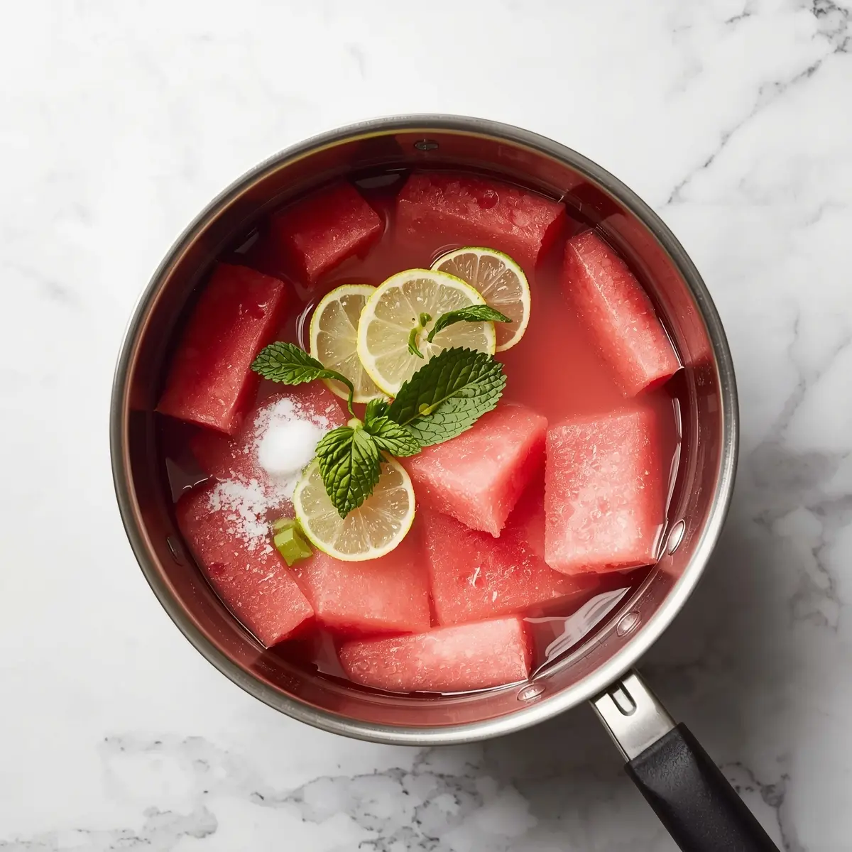 Cooking instructions for homemade watermelon popsicles family