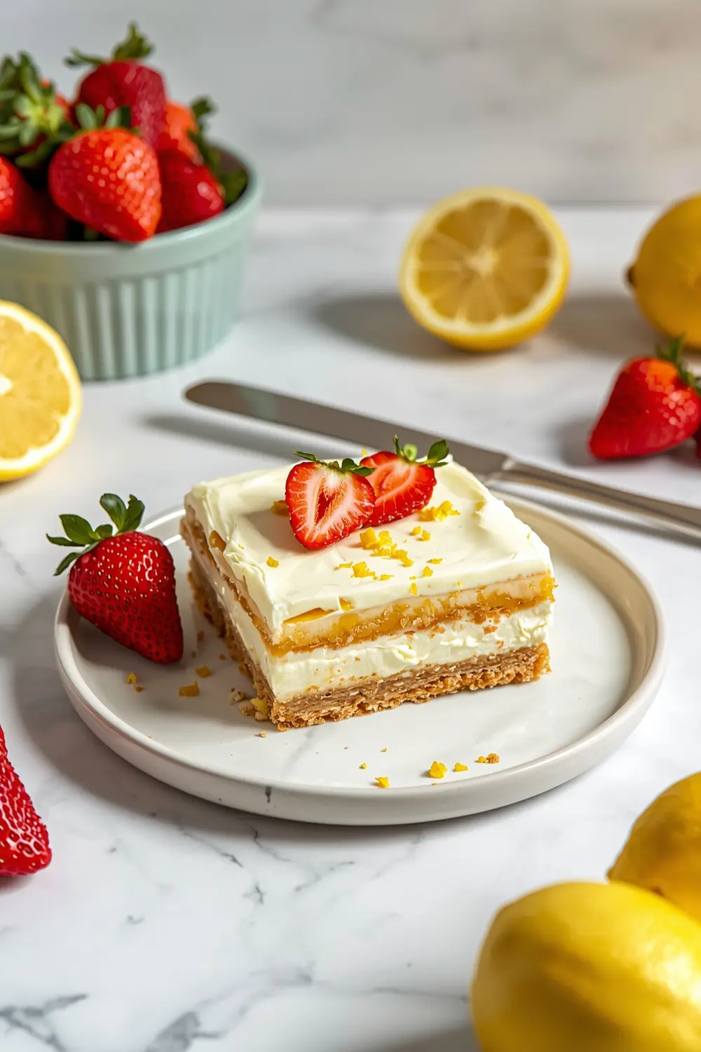 no bake lemon icebox cake family