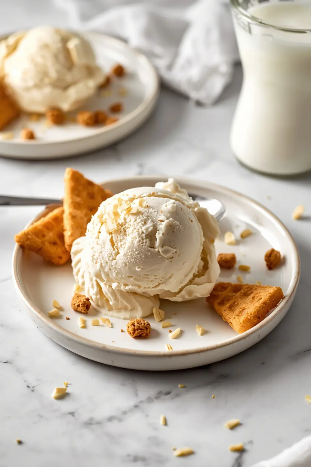 no churn vanilla ice cream family