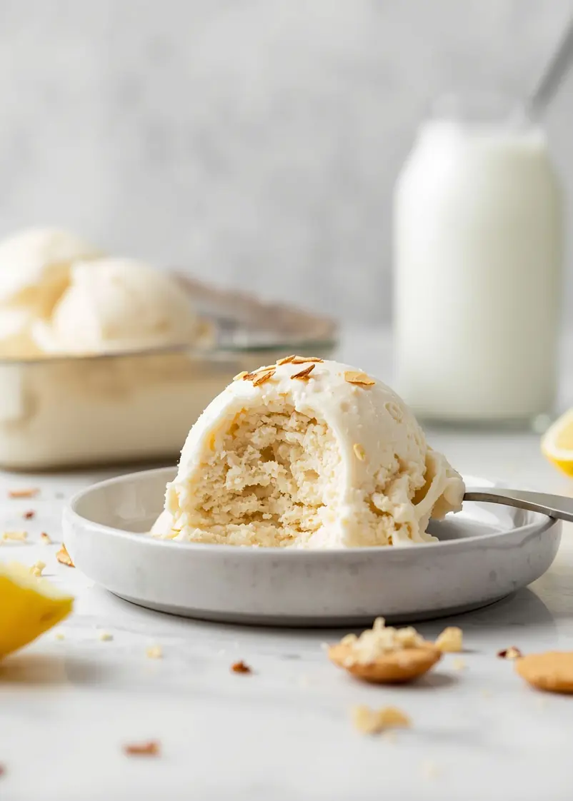 no churn vanilla ice cream family recipe ready to serve